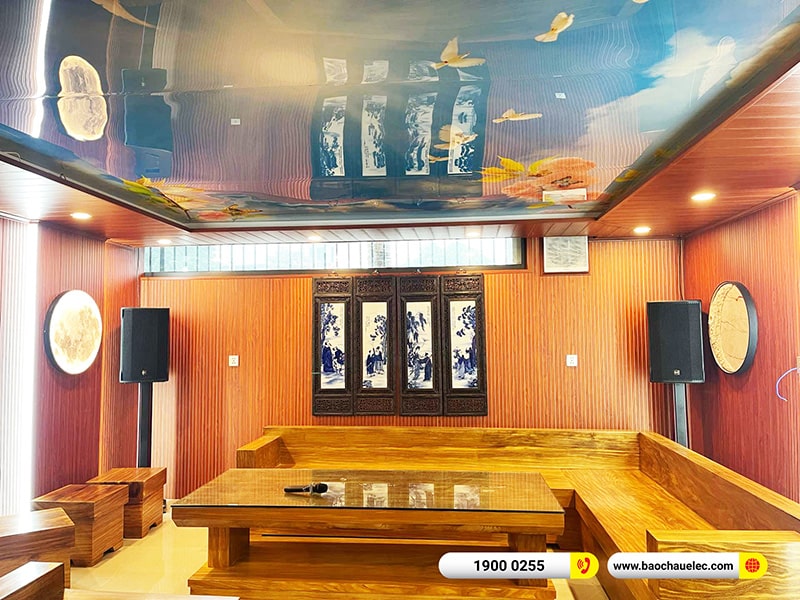 Lắp đặt d&agrave;n karaoke trị gi&aacute; hơn 200 triệu cho anh T&ugrave;ng tại H&agrave; Nội (RCF CMAX 4112, STD 13002, TD10004, KX180A, S8015LP, VM300, 4K Plus 6TB, M&agrave;n 22 inch) 