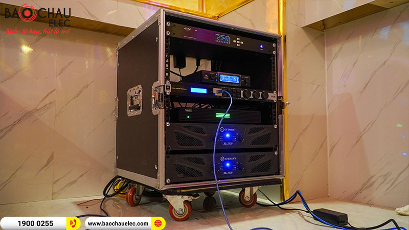 Lắp đặt dàn karaoke trị giá hơn 150 triệu cho anh Tùng tại Hà Nội (JBL PRX412M, Xli3500, Xli2500, KX180A, PRX418S, JVL VM300,…)