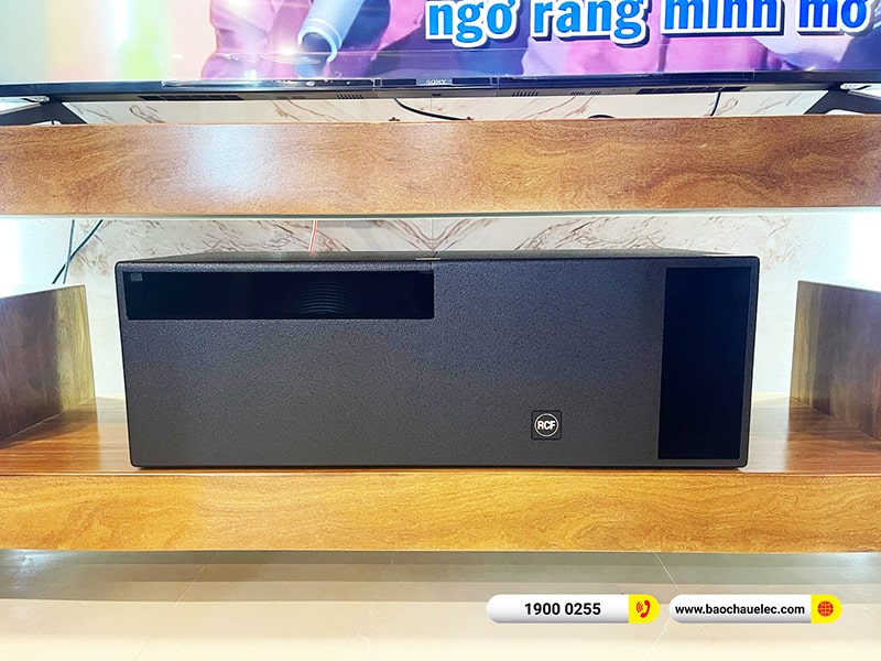 Lắp đặt d&agrave;n karaoke trị gi&aacute; hơn 200 triệu cho anh T&ugrave;ng tại H&agrave; Nội (RCF CMAX 4112, STD 13002, TD10004, KX180A, S8015LP, VM300, 4K Plus 6TB, M&agrave;n 22 inch) 