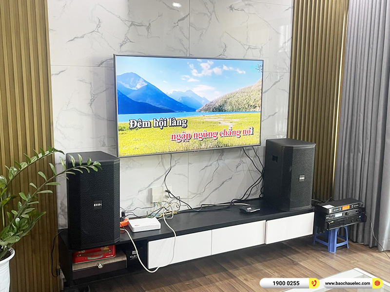 Lắp đặt dàn karaoke trị giá gần 30 triệu cho anh Văn tại Hà Nội (BIK BSP 410II, VM620A, BKSound X5 Plus, BBS W500)