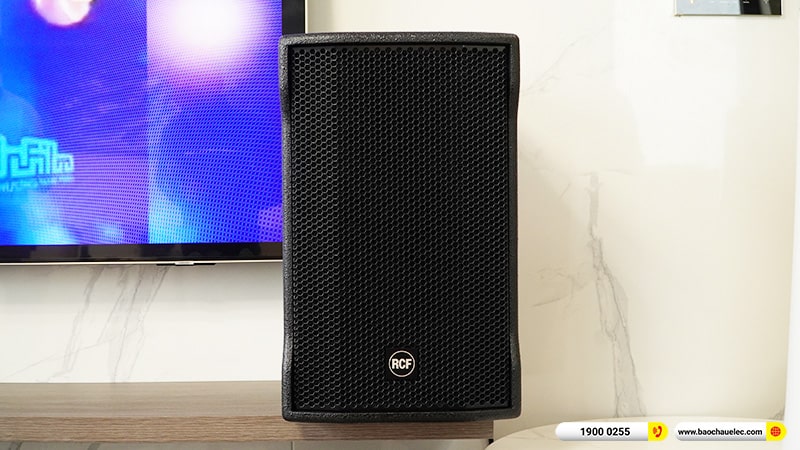 Lắp đặt dàn karaoke trị giá gần 150 triệu cho chị Oanh tại Hà Nội (RCF CMAX 4110, IPS 2700, K9800II Plus, SVS3000, BLX288A/PG58,…) 
