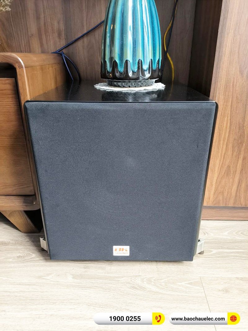 Lắp đặt dàn karaoke trị giá hơn 20 triệu cho chị Thanh tại Hà Nội (JBL RM210, BKSound DSP-9000 Plus, SW512, BBS W500)