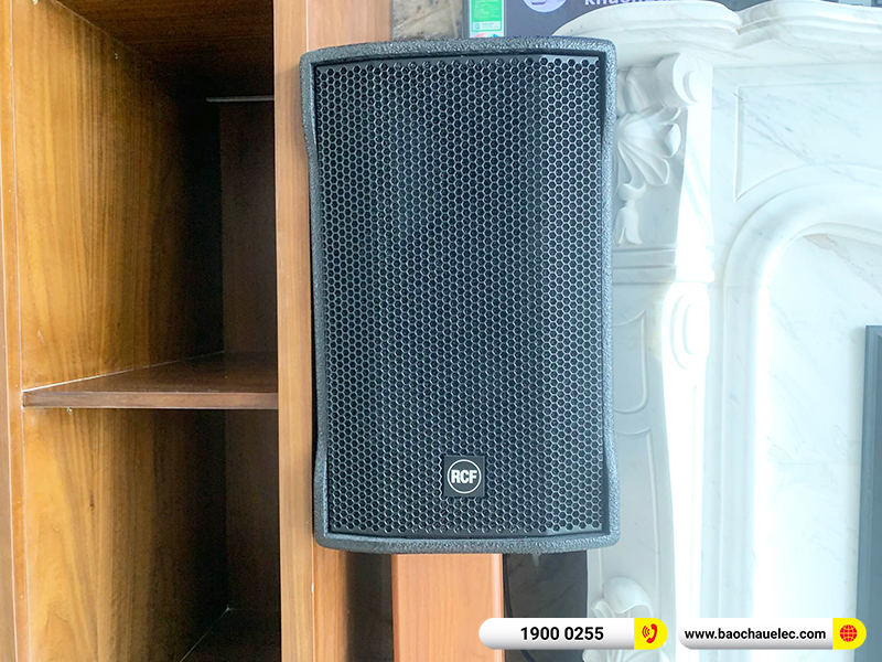Lắp đặt dàn karaoke trị giá hơn 80 triệu cho chị Thủy tại Hà Nội (RCF CMAX 4110, RCF IPS 2700, KX180A, JBL VM300)