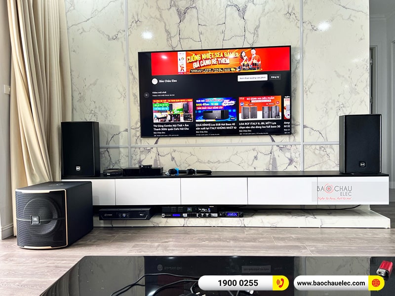 Lắp đặt dàn karaoke gia đình anh Đạt tại Hà Nội