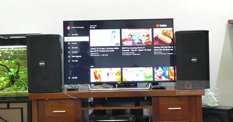 Dàn karaoke gia đình anh Dương ở Ngoại Giao Đoàn h4