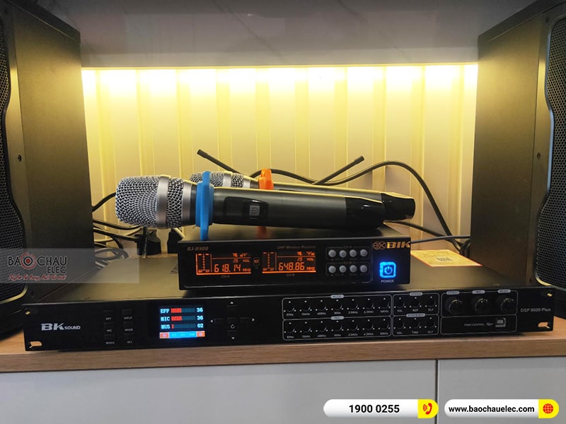 Lắp đặt dàn karaoke gia đình anh Kiên tại Hà Nội