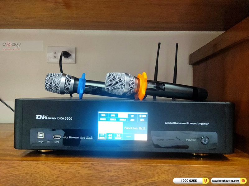 Lắp đặt dàn karaoke trị giá hơn 30 triệu cho anh Lâm tại Hà Nội