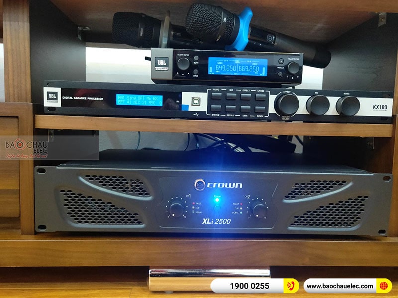 Lắp đặt dàn karaoke gia đình anh Nam tại Hà Nội