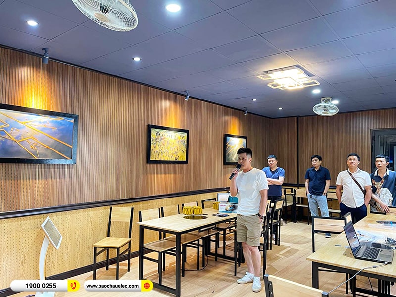 Lắp đặt dàn karaoke anh Phương tại Hà Nội