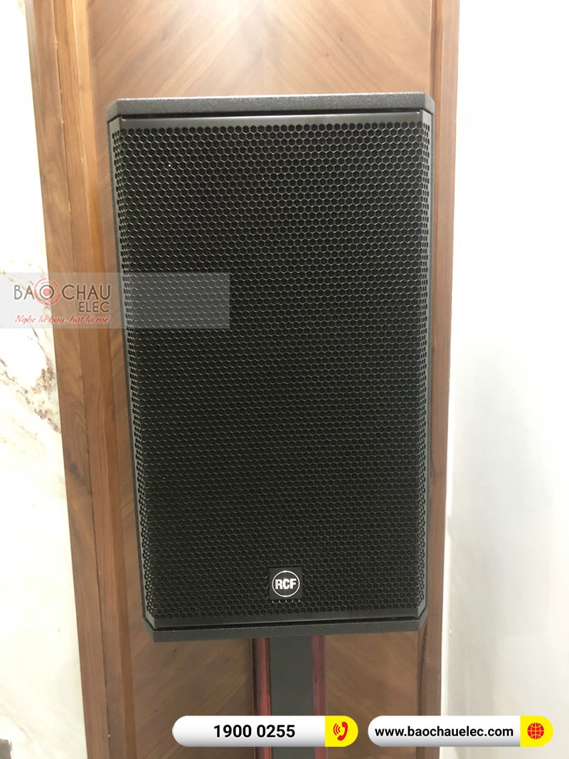 Lắp đặt dàn karaoke gia đình anh Sum tại Hà Nội (RCF X-MAX 12, VM820A, KX180A, JBL 12SP, VM200) 