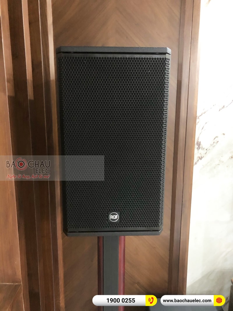 Lắp đặt dàn karaoke gia đình anh Sum tại Hà Nội (RCF X-MAX 12, VM820A, KX180A, JBL 12SP, VM200) 