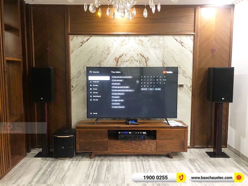 Lắp đặt dàn karaoke gia đình anh Sum tại Hà Nội (RCF X-MAX 12, VM820A, KX180A, JBL 12SP, VM200) 