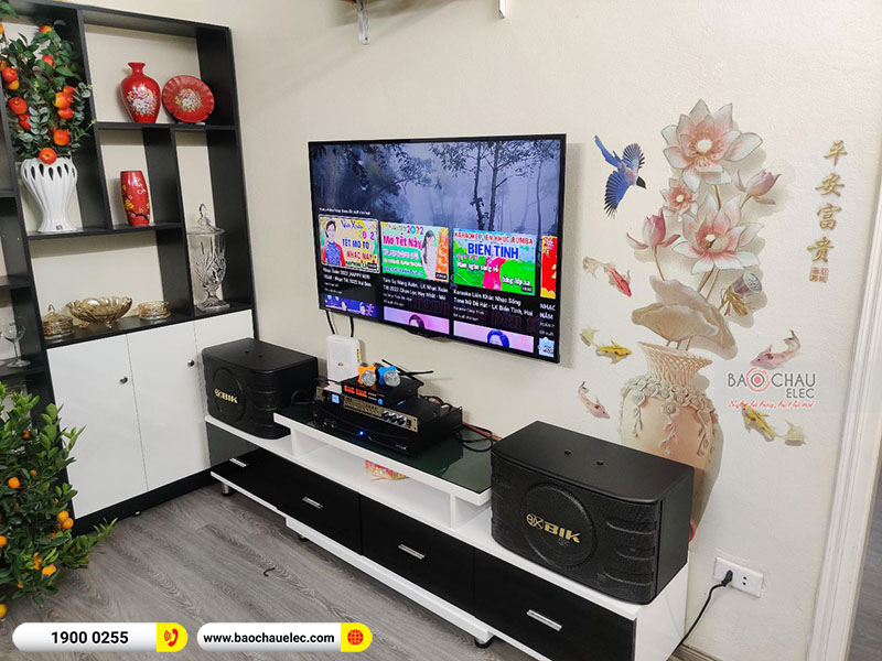dàn karaoke gia đình chị Hằng
