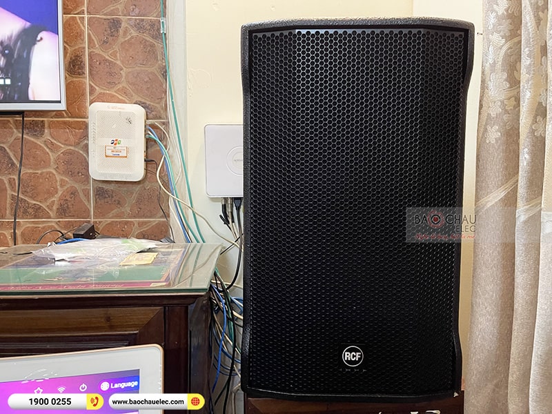 Lắp đặt d&agrave;n karaoke chị Kim Anh tại H&agrave; Nội 