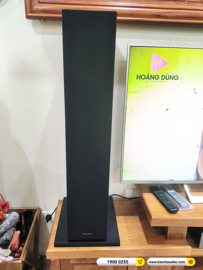 Lắp đặt dàn nghe nhạc trị giá gần 80 triệu cho chị Huệ tại Hà Nội (BW 603 S2 Anniversary Edition, Cambridge CXA 81)