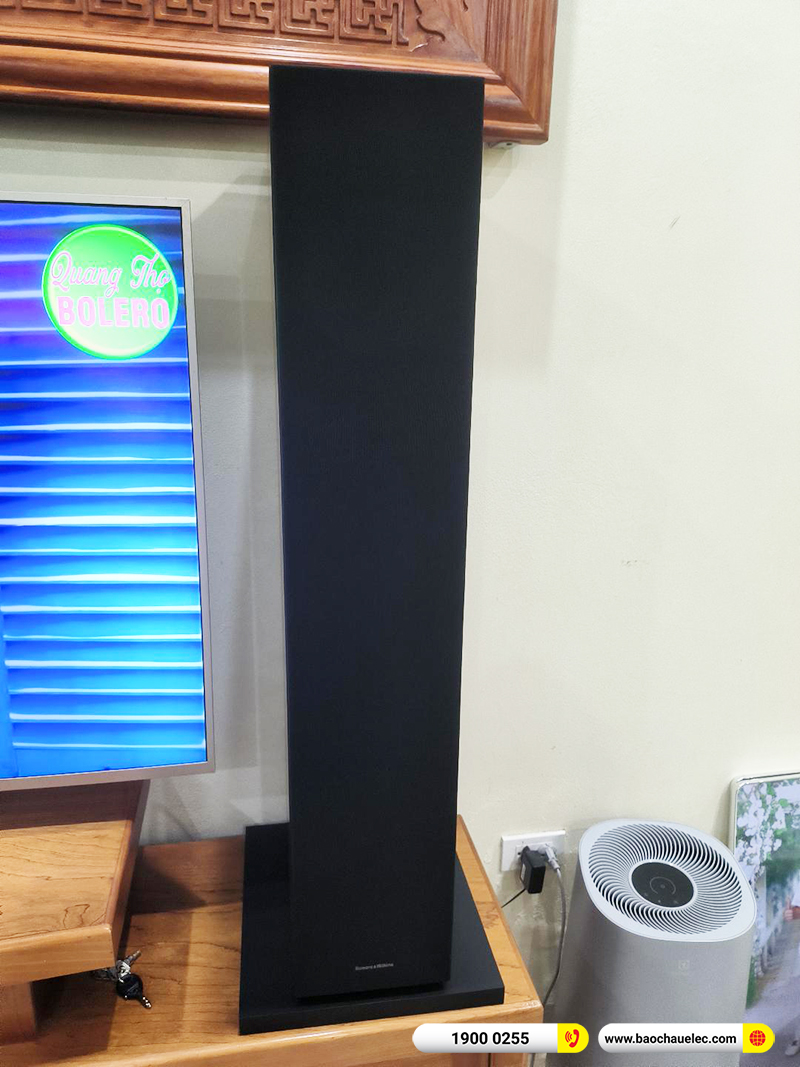 Lắp đặt dàn nghe nhạc trị giá gần 80 triệu cho chị Huệ tại Hà Nội (BW 603 S2 Anniversary Edition, Cambridge CXA 81)