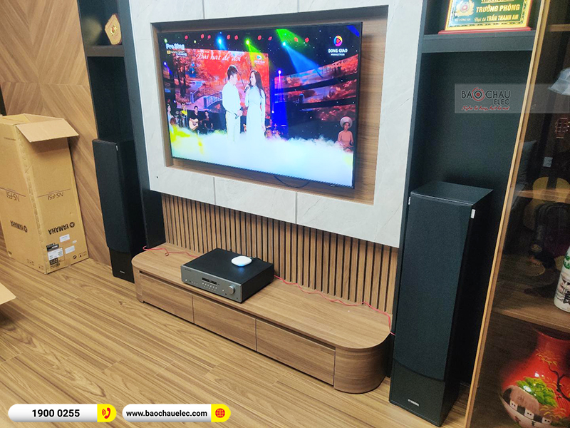 Lắp đặt dàn nghe nhạc gia đình anh An tại Hà Nội