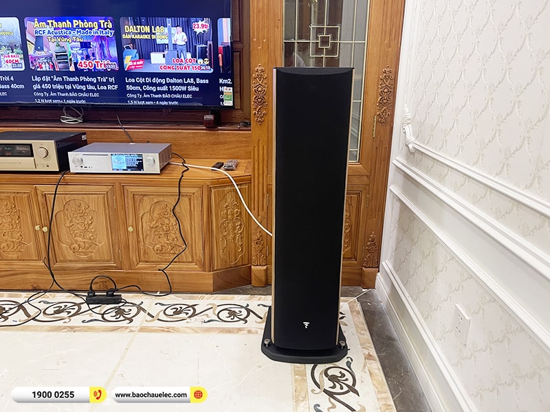 Lắp đặt d&agrave;n nghe nhạc Hi-end 260tr cho kh&aacute;ch h&agrave;ng tại H&agrave; Nội (Focal Aria 948, Accuphase E380, Cocktail Audio X45, S300 4TB) 