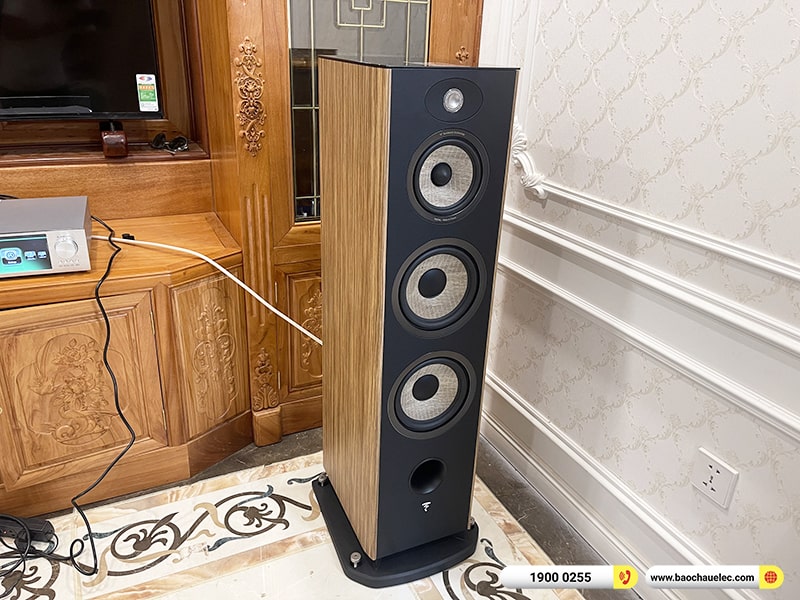 Lắp đặt d&agrave;n nghe nhạc Hi-end 260tr cho kh&aacute;ch h&agrave;ng tại H&agrave; Nội (Focal Aria 948, Accuphase E380, Cocktail Audio X45, S300 4TB) 