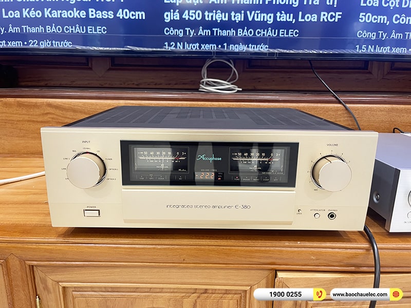 Lắp đặt d&agrave;n nghe nhạc Hi-end 260tr cho kh&aacute;ch h&agrave;ng tại H&agrave; Nội (Focal Aria 948, Accuphase E380, Cocktail Audio X45, S300 4TB) 