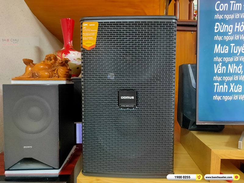 Lắp đặt dàn karaoke trị giá gần 50 triệu cho chị Hồng tại Hà Nội
