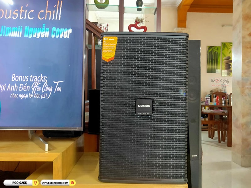 Lắp đặt dàn karaoke trị giá gần 50 triệu cho chị Hồng tại Hà Nội