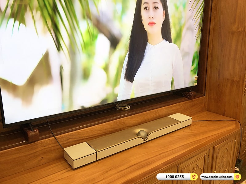 Lắp đặt Loa Soundbar Devialet Dione Opera De Paris hơn 75tr cho kh&aacute;ch h&agrave;ng tại H&agrave; Nội