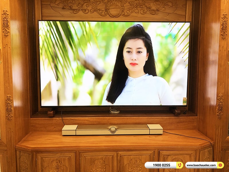 Lắp đặt Loa Soundbar Devialet Dione Opera De Paris hơn 75tr cho kh&aacute;ch h&agrave;ng tại H&agrave; Nội