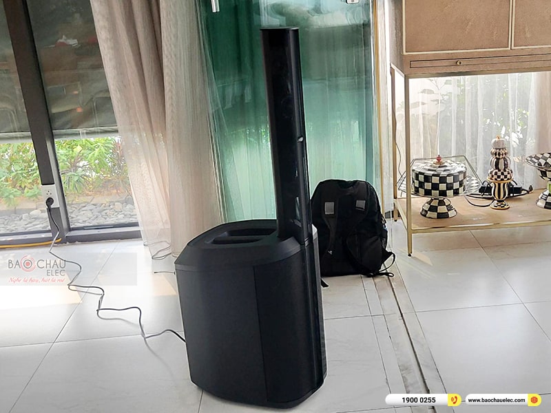 Lắp đặt dàn karaoke, loa Bose di động trị giá khoảng 40 triệu cho anh Minh tại Hà Nội (Bose L1 Pro8, Shure SM58LC, BKSound A3 Pro)