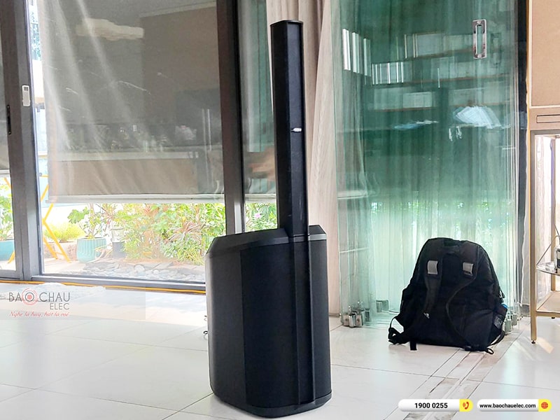 Lắp đặt dàn karaoke, loa Bose di động trị giá khoảng 40 triệu cho anh Minh tại Hà Nội (Bose L1 Pro8, Shure SM58LC, BKSound A3 Pro)