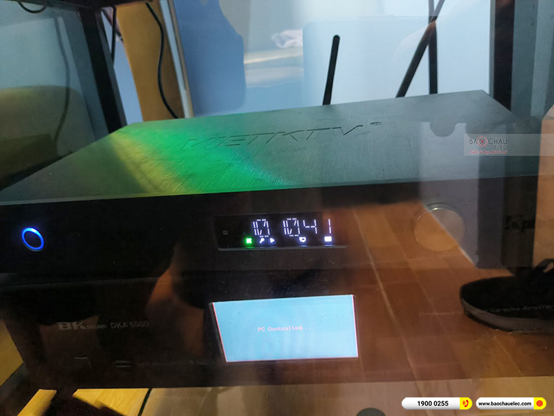 Lắp đặt hệ thống phòng hát karaoke mini trị giá gần 90 triệu cho anh Long tại Hà Nội