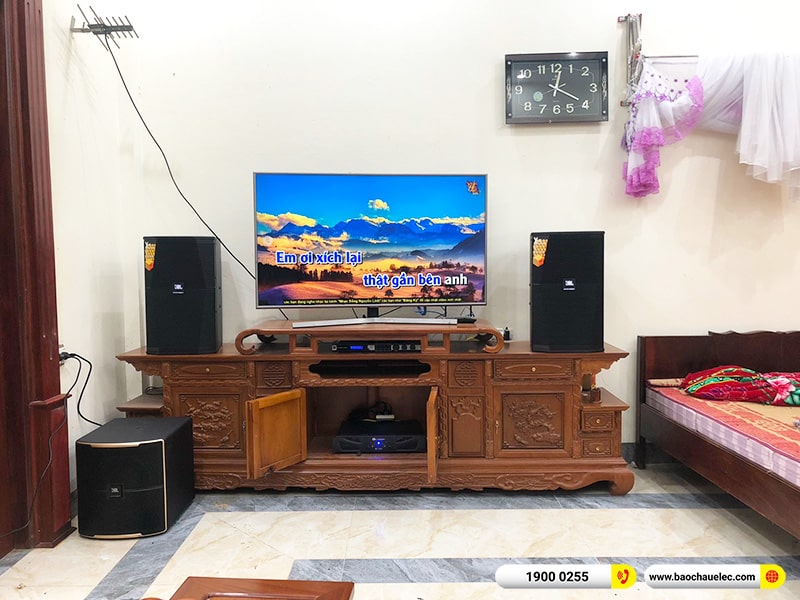 Lắp đặt dàn karaoke trị giá gần 80 triệu cho anh Khánh tại Hà Nội (JBL XS12, Crown Xli2500, KX180A, Pasion 12SP, JBL VM200) 