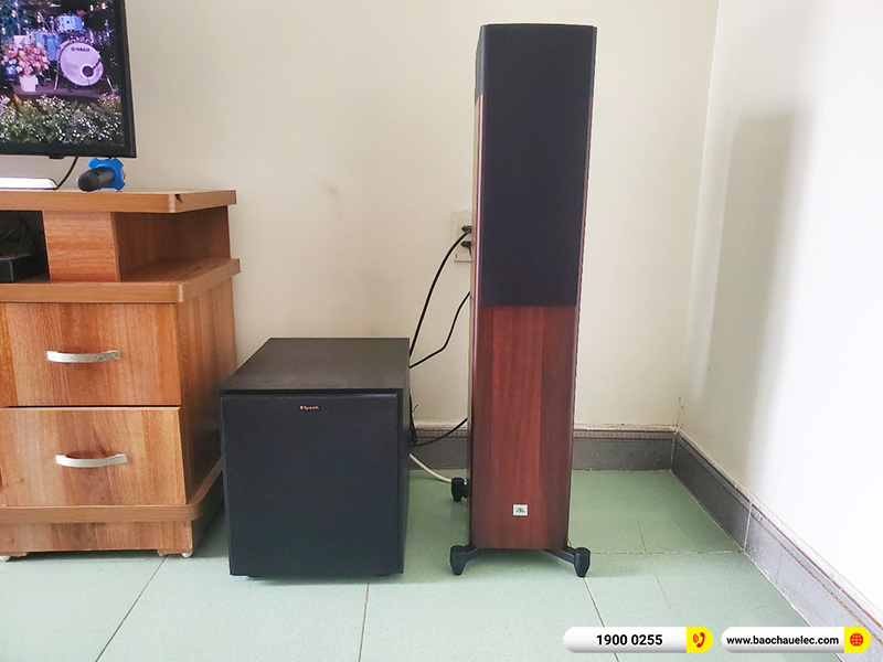 Lắp đặt dàn karaoke, nghe nhạc trị giá khoảng 30 triệu cho anh Tuấn tại Hà Nội (JBL Stage A170, BKSound DKA 5500, Klipsch R100SW)