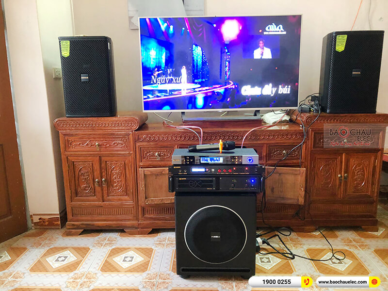 Lắp đặt dàn karaoke chị Hiền tại Hà Nội