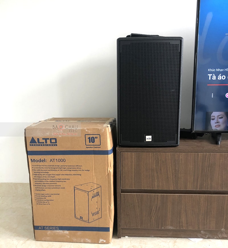 Dàn karaoke gia đình anh Thành ở khu đô thị Xanh Villas h1