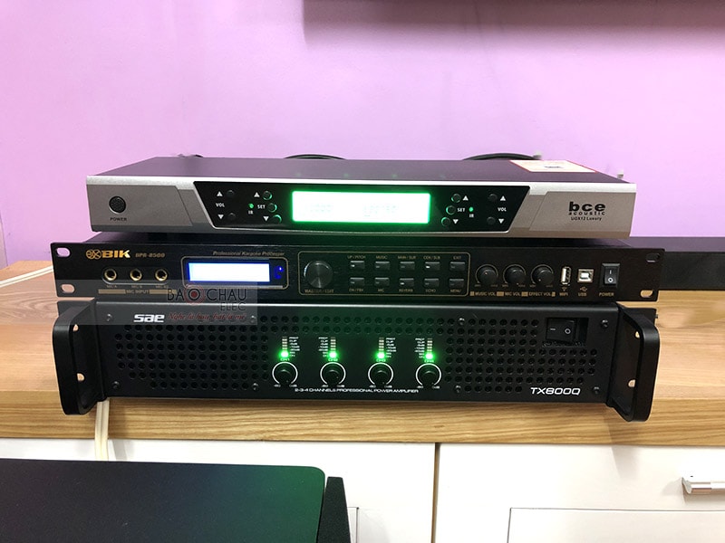 Dàn karaoke gia đình anh Dương ở Xuân Đỉnh, Hà Nội h4