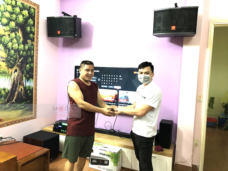 Dàn karaoke gia đình anh Dương ở Xuân Đỉnh, Hà Nội h6