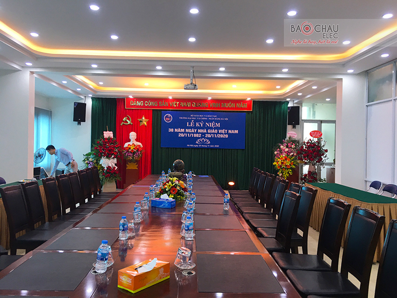 Lắp đặt hệ thống &acirc;m thanh hội trường Đại học T&agrave;i Ch&iacute;nh &ndash; Ng&acirc;n H&agrave;ng h6
