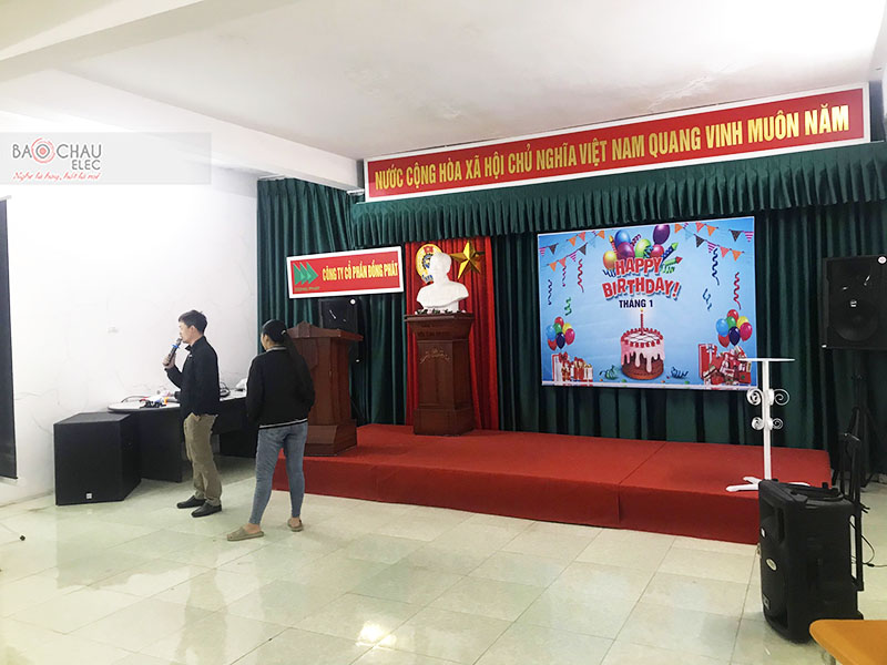 Dàn âm thanh hội trường h6