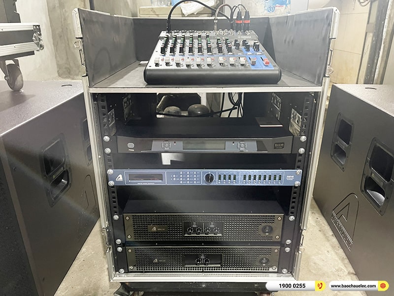 Lắp đặt dàn Line Array Actpro sự kiện, đám cưới hơn 133tr cho anh Ký tại Sơn La (Actpro KR210, Actpro KR28, TD2.22, QD4.13, DSP48, MG12XU,…)
