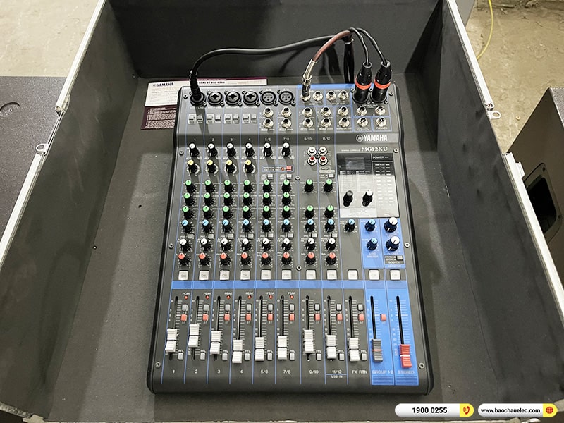 Lắp đặt dàn Line Array Actpro sự kiện, đám cưới hơn 133tr cho anh Ký tại Sơn La (Actpro KR210, Actpro KR28, TD2.22, QD4.13, DSP48, MG12XU,…)