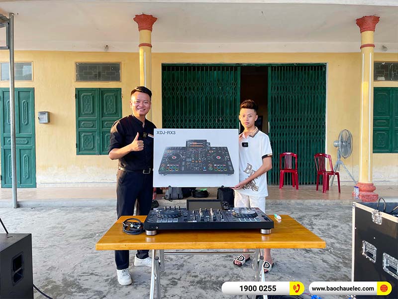 Lắp đặt dàn Line Array Actpro 200tr cho anh Quý tại Ninh Bình (Actpro KR210, Actpro KR28, FP14000, MG12XU, DSP48,…) 