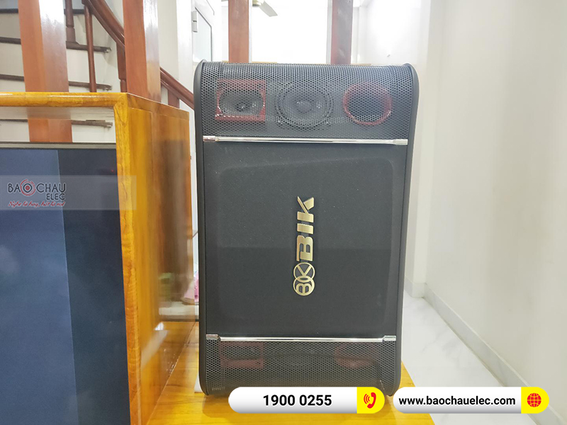 Dàn karaoke gia đình anh Cường