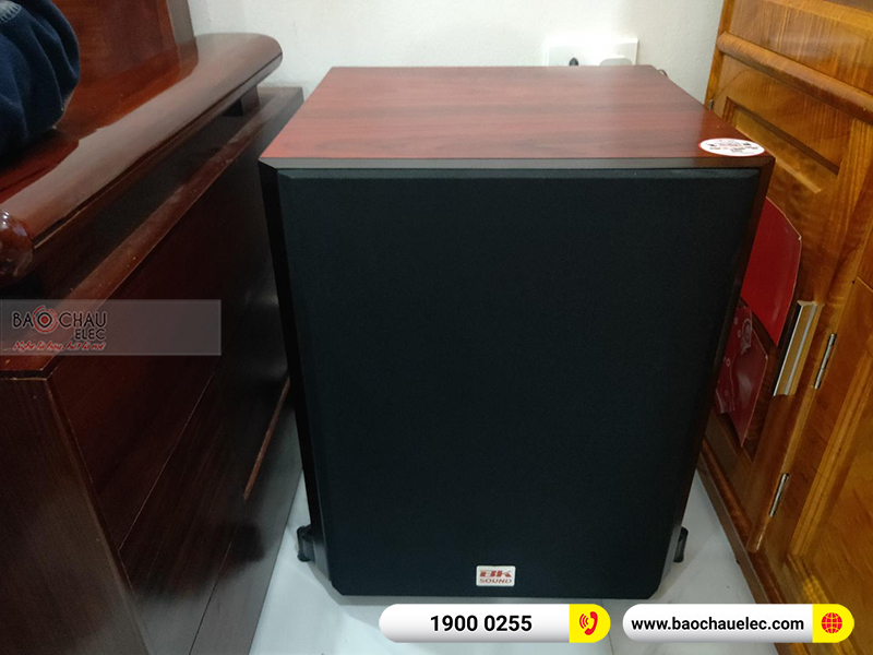 Dàn karaoke gia đình anh Cường