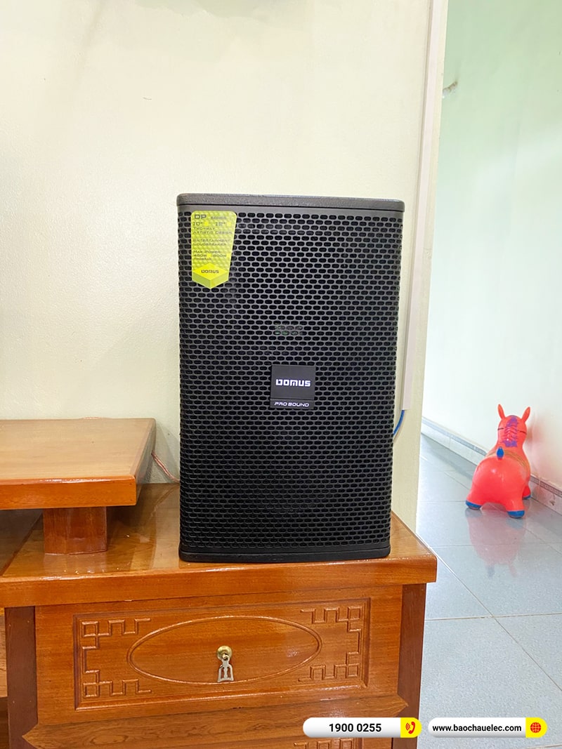 Lắp đặt dàn karaoke trị giá hơn 20 triệu cho anh Duy tại Thái Nguyên (Domus DP6100 Max, BKSound DKA 6500, SW312B) 