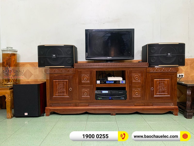 Dàn karaoke gia đình anh Hòa tại Hà Nội