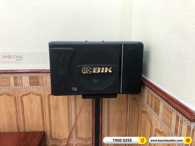 Dàn karaoke gia đình anh Học