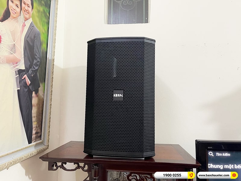 Lắp đặt dàn karaoke trị giá khoảng 40 triệu cho anh Hưng tại Ninh Bình (BIK BSP 412II, VM620A, BPR-5600, SW512B, BJ-U500) 