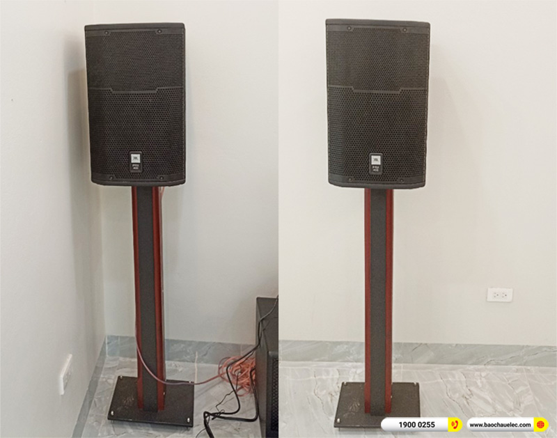 Lắp đặt d&agrave;n karaoke trị gi&aacute; gần 80 triệu cho anh Hưng tại H&agrave; Nội (JBL PRX 412M, VM630A, KX180A, BJ-W66 Plus, JBL VM300) 