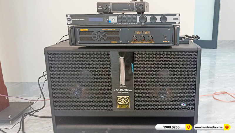Lắp đặt d&agrave;n karaoke trị gi&aacute; gần 80 triệu cho anh Hưng tại H&agrave; Nội (JBL PRX 412M, VM630A, KX180A, BJ-W66 Plus, JBL VM300) 